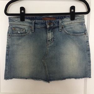 Joe’s Jeans denim mini skirt